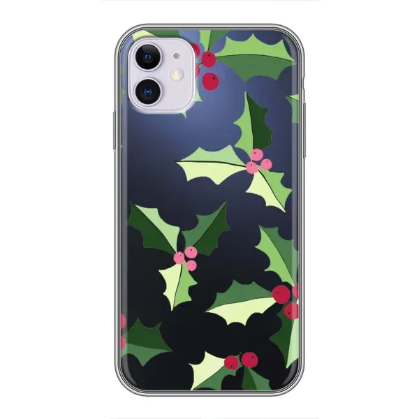 Чехол с принтом «Рождественский фон» для iPhone 11