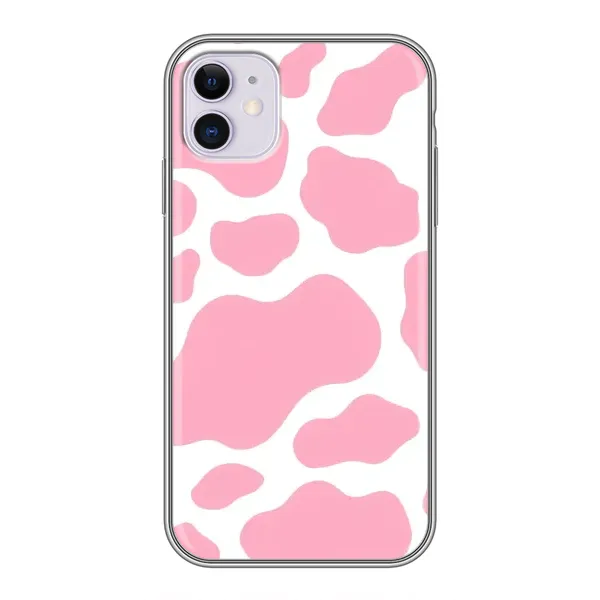 Чехол с принтом «Розовый принт» для iPhone 11