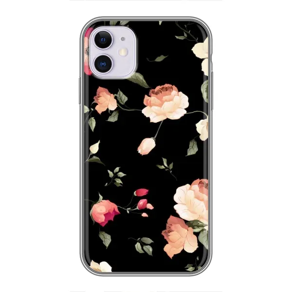 Чехол с принтом «Розочки» для iPhone 11