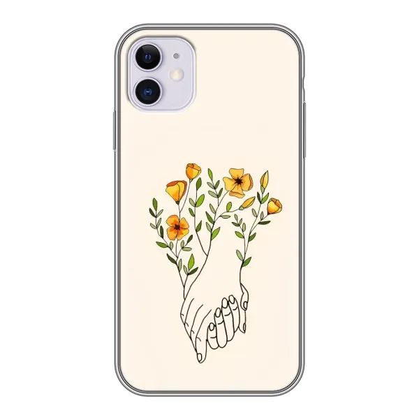 Чехол с принтом «Руки любви» для iPhone 11