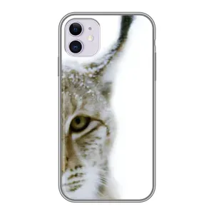 Чохли з картинкою животних iPhone 11 (Рись)
