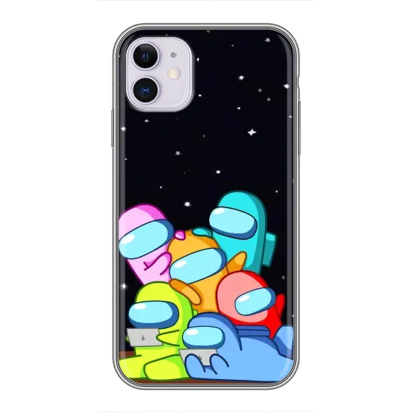 Чехол с принтом «Скины в космосе» для iPhone 11