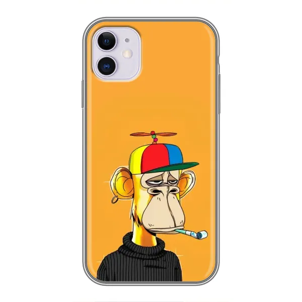 Чохол з принтом «Нудна мавпа NFT» для iPhone 11