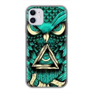 Чохол з пташками на iPhone 11 (VPrint) (Сова з оком)
