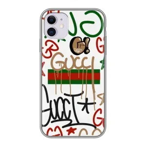 Бренднові Чохли для iPhone 11 - (PREMIUMPrint) (Стиль GUUCI)