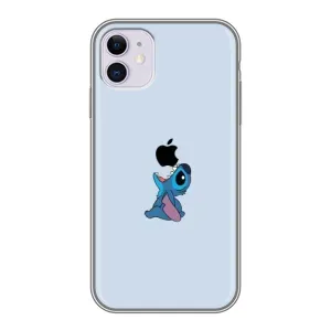 Чохол з принтом Стіч на iPhone 11 (Stitch apple)
