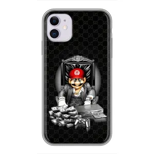 Чохли з крутими принтами для iPhone 11 - (PREMIUMPrint) (Супер Маріо)