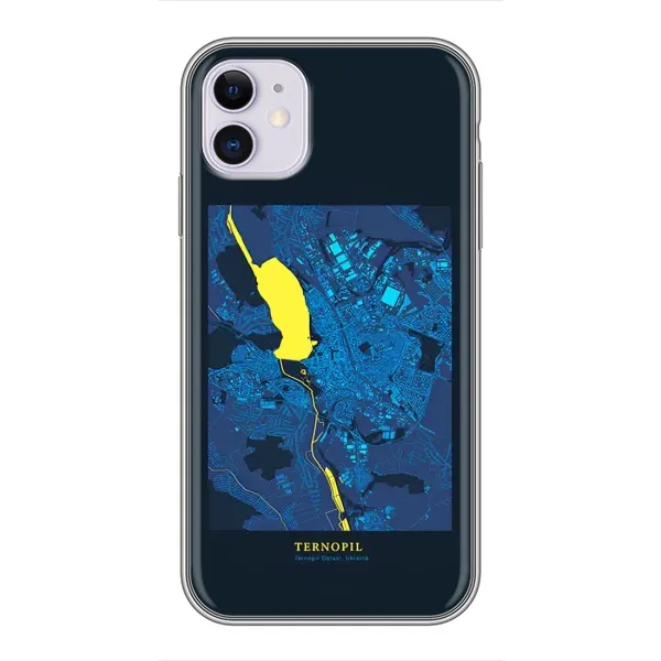 Чехол с принтом «Тернополь» для iPhone 11