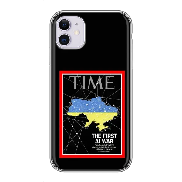 Чехол с принтом «TIME Ukraine» для iPhone 11