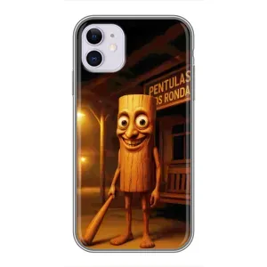 Чехол с мемом Тралалело тралала на iPhone 11 (Тунг тунг сахур)