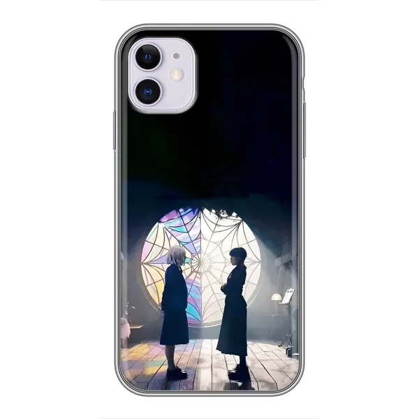 Чехол с принтом «Уэнздей и Инид» для iPhone 11