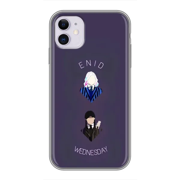 Чехол с принтом «Уэнздей и подруга» для iPhone 11