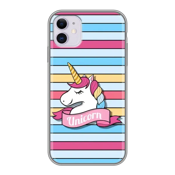 Чохол з принтом «Unicorn» для iPhone 11