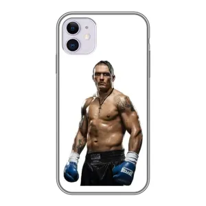Чехол с картинкой Александр Усик для iPhone 11 (Усик на белом)