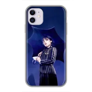 Силіконовий чохол з картинкою для iPhone 11 (Венсдей)