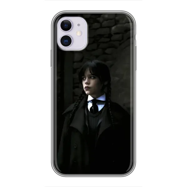 Чохол з принтом «Темний стиль Венздей» для iPhone 11 Чохол з принтом «Темний стиль Венздей» для iPhone 11