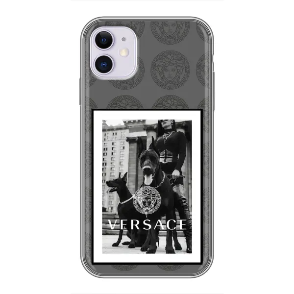 Чохол з принтом «Версаче» для iPhone 11