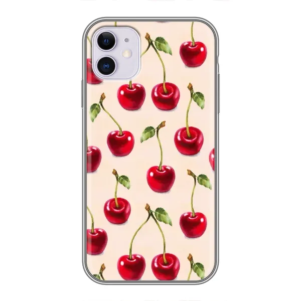 Чехол с принтом «Вишня» для iPhone 11