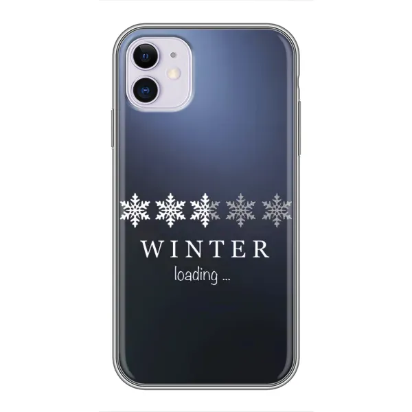 Чехол с принтом «Winter loading» для iPhone 11