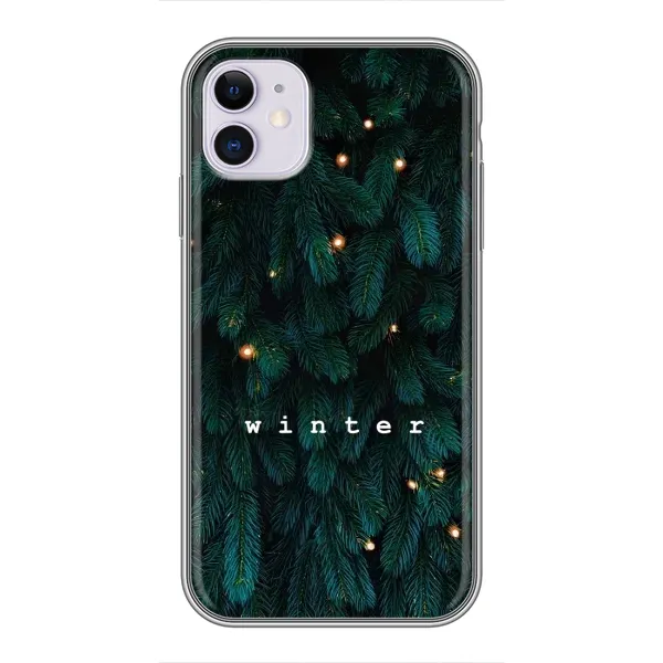 Чохол з принтом «Winter» для iPhone 11