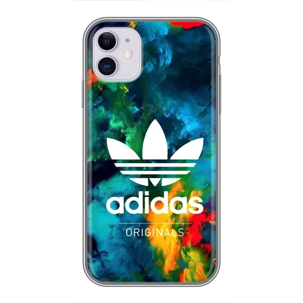 Чехол с принтом «Яркий Адидас» для iPhone 11