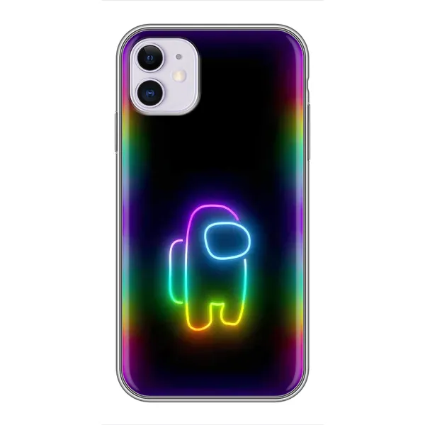 Чехол с принтом «Яркий скин» для iPhone 11