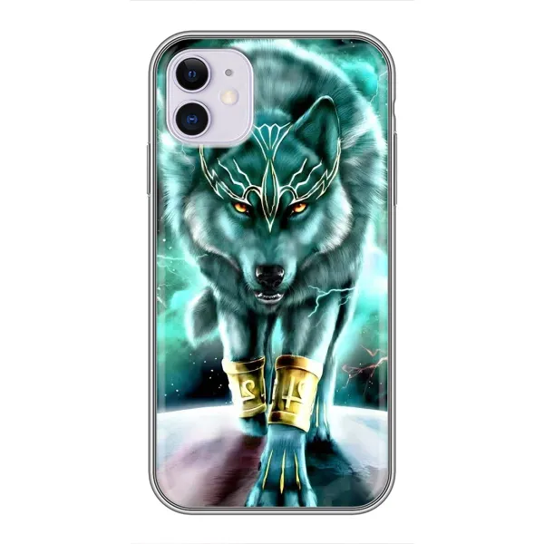 Чехол с принтом «Яркий волк» для iPhone 11 Чехол с принтом «Яркий волк» для iPhone 11