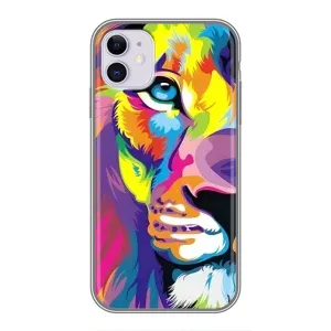 Чохол з картинкою ЛЕВ для iPhone 11 (VPrint) (Яскравий Лев)