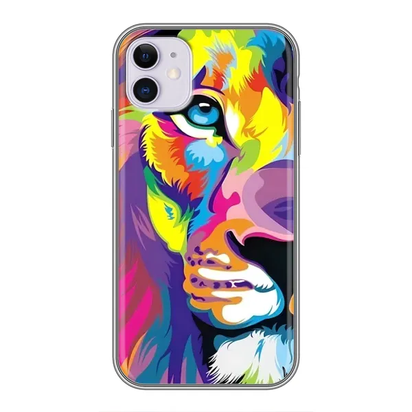 Чехол с принтом «Яркий Лев» для iPhone 11