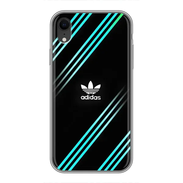 Чохол з принтом «Адідас з полосами» для iPhone Xr