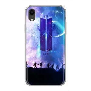 Чехлы BTS для iPhone Xr (AlphaPrint) (Army BTS)