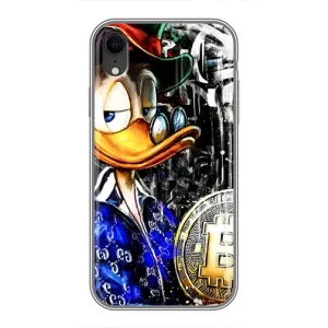 Чехлы для Айфон Хр - Scrooge MagDag (PREMIUMPrint) (Биткойн Скрудж)