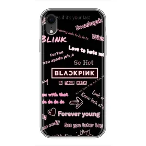 Чехол с музыкальной группой для iPhone Xr (BLACKPINK)