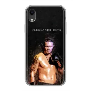 Чехол с картинкой Александр Усик для iPhone Xr (Боксер Александр Усик)