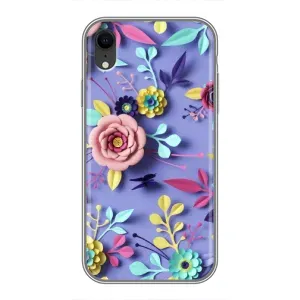 Чехлы с Цветами для iPhone Xr (VPrint) (Цветочный дизайн)