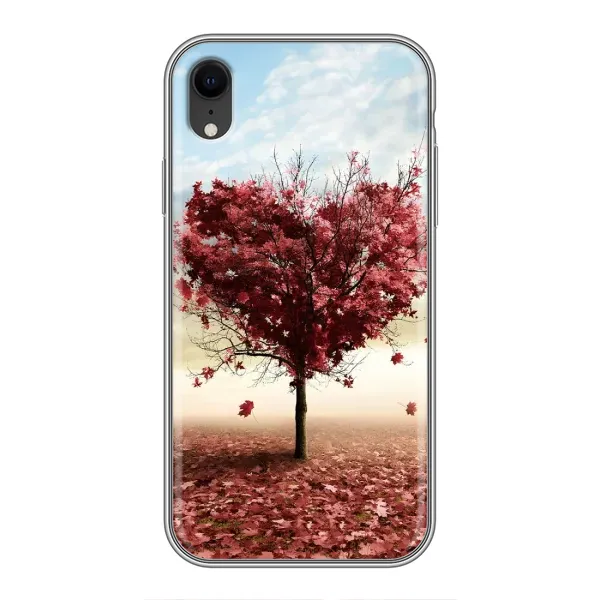 Чехол с принтом «Дерево сердце» для iPhone Xr