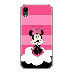 Эксклюзивный чехол для iPhone Xr (AlphaPrint - Мультяшные) (Девочка Maus)