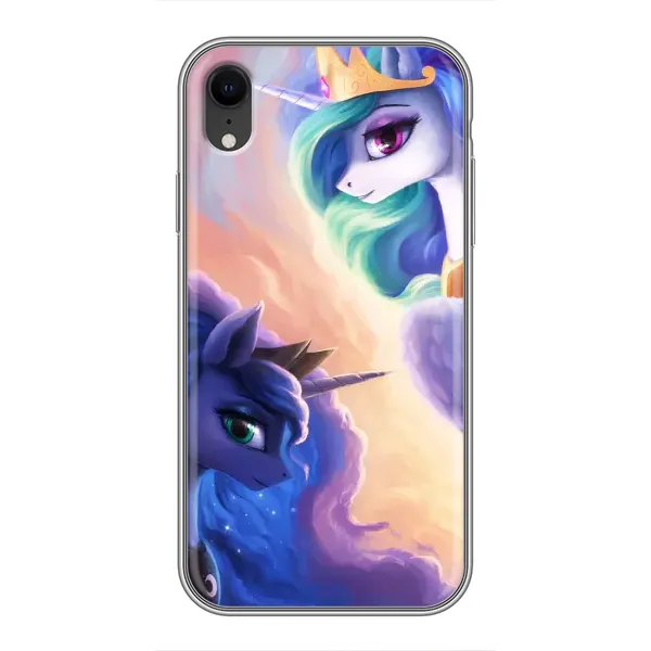 Чехол с принтом «Единорожки» для iPhone Xr