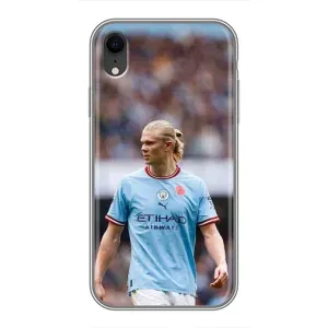 Чехлы с футболистом Ерлинг Холанд для iPhone Xr (AlphaPrint) (Эрлинг Холанд)