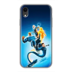 Чехол с принтом Фантастическая четверка для iPhone Xr (Герои Фантастическая Четверка)