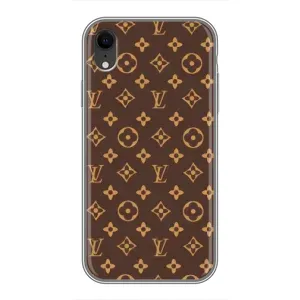 Чехлы Луи Витон для iPhone Xr (AlphaPrint - LOUIS VUITTON) (фон LOUIS VUITTON)