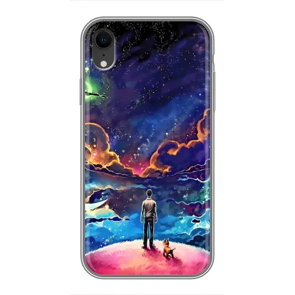 Чехол с принтом «Галактический вид» для iPhone Xr
