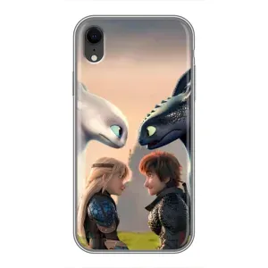Чохол як приборкати дракона на iPhone Xr (Гикавка і Астрід)