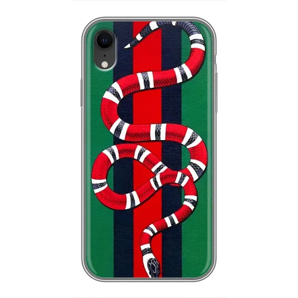 Чохол з принтом «Gucci змія» для iPhone Xr