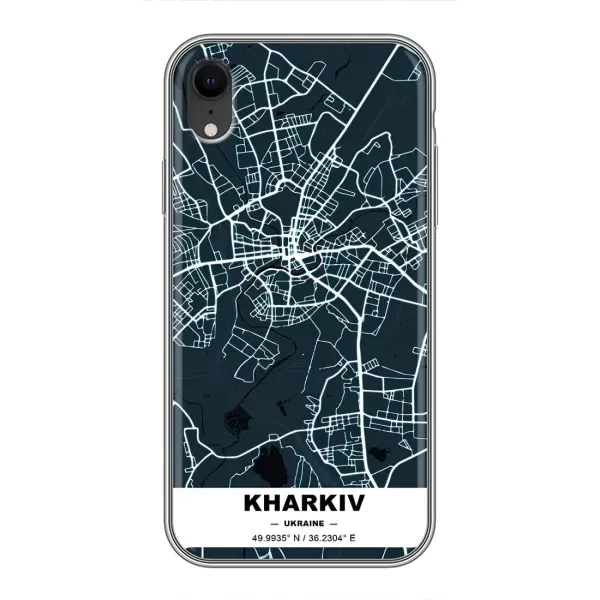 Чехол с принтом «Харьков» для iPhone Xr