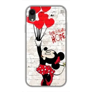 Чехол Disney Mouse iPhone Xr (PREMIUMPrint) (Heart Minni)