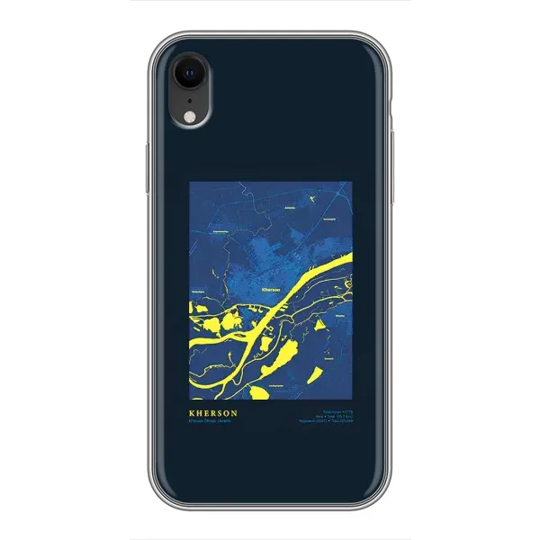 Чехол с принтом «Херсон» для iPhone Xr