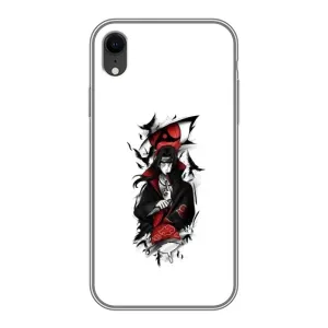 Чехлы на тему: Итачи Учиха для iPhone Xr (AlphaPrint) (Итачи с атрибутами)