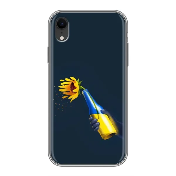 Чехол с принтом «Коктейль молотова» для iPhone Xr