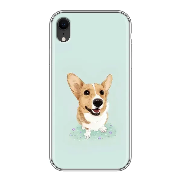 Чехол с принтом «Корги» для iPhone Xr